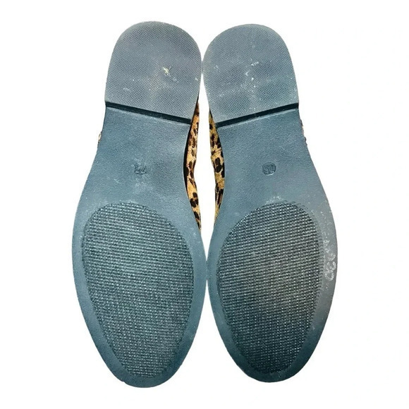 RESTRICTED LEOPARD ANIMAL PRINT SUEDE ANKLE BOOTS SLIP ON BOOTIES SIZE 7.5 - Picture 6 of 11